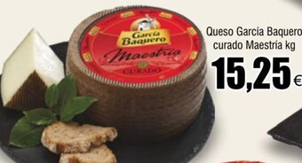 FROIZ Queso García Baquero curado Maestría kg oferta