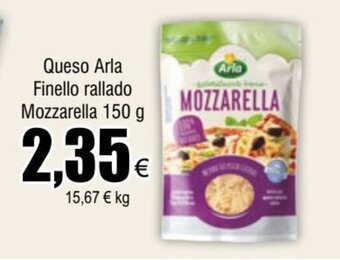 FROIZ Queso Arla Finello rallado Mozzarella 150 g oferta