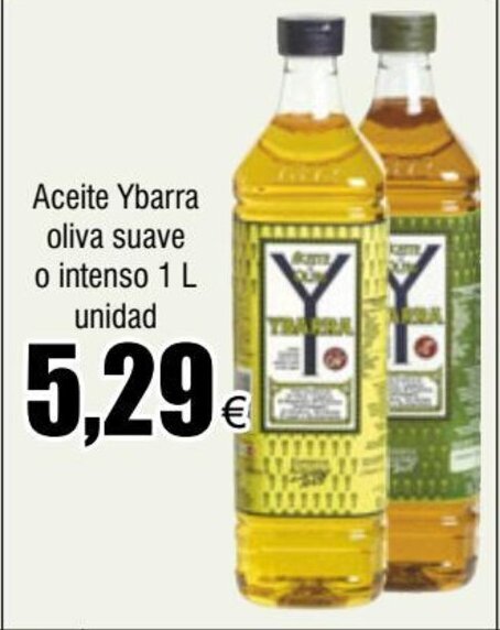 Froiz Aceite Ybarra oliva suave o intenso 1 L unidad oferta