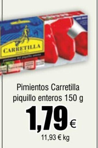 FROIZ Pimientos Carretilla piquillo enteros 150 g oferta