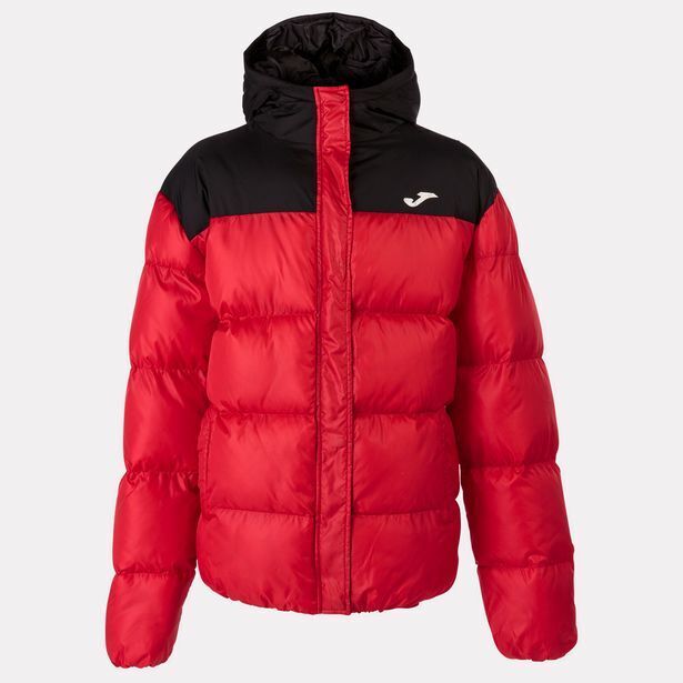 Joma Anorak hombre park rojo negro oferta