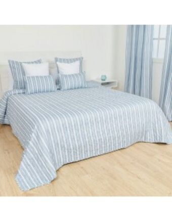 Tramas+ Colcha bouti raya tomas indigo oferta