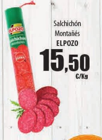 Spar Tenerife Salchichón Montañés ELPOZO oferta