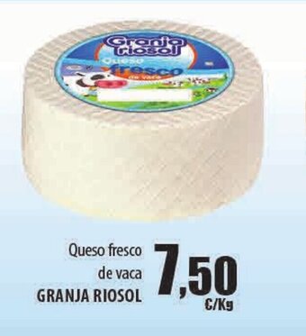 Spar Tenerife Queso fresco de vaca GRANJA RIOSOL oferta