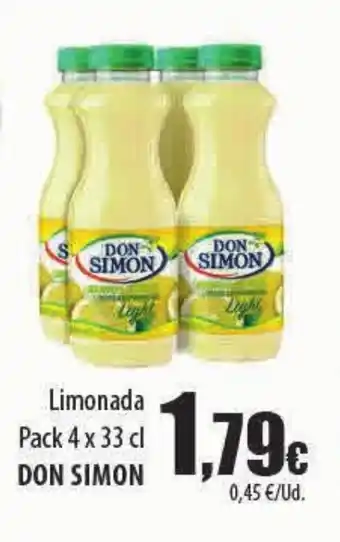 Spar Tenerife Limonada Pack 4 x 33 cl DON SIMON oferta