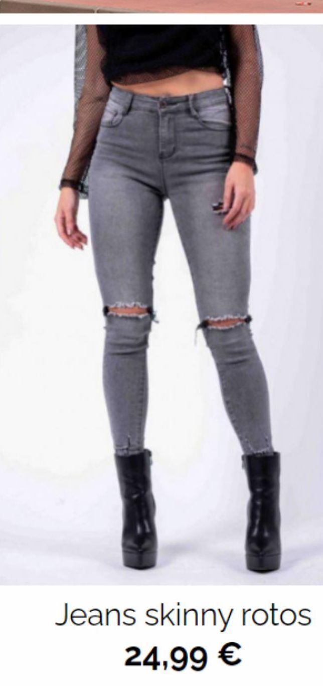 New Blanco Jeans skinny rotos oferta