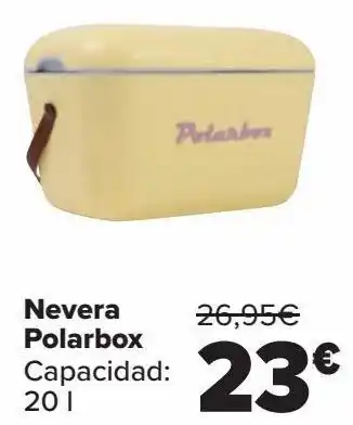 Carrefour Nevera polarbox oferta