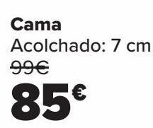 Carrefour Cama oferta