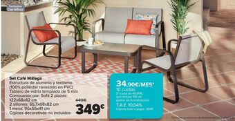 Carrefour Set café málaga oferta