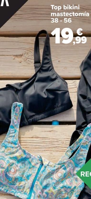Carrefour Top bikini mastectomía oferta