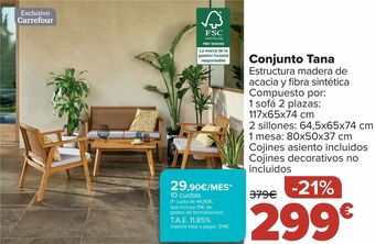 Carrefour Conjunto tana oferta