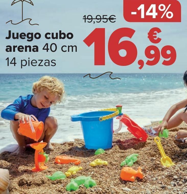 Carrefour Juego cubo arena oferta