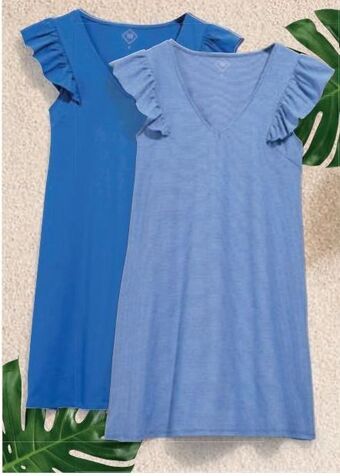 Carrefour Vestido liso o estampado manga volante oferta
