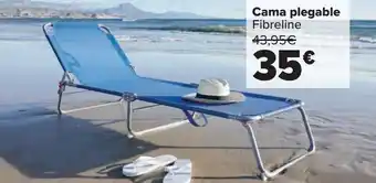 Carrefour Cama plegable oferta