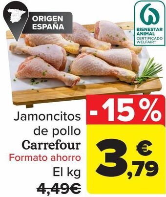 Carrefour Jamoncitos de pollo carrefour oferta