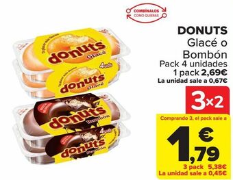 Carrefour Donuts glacé o bombón oferta