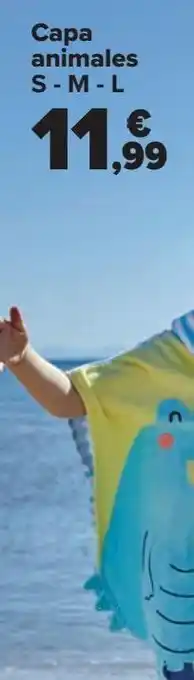Carrefour Capa animales oferta