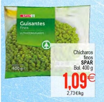 Plenus Supermercados Chicharos finos SPAR Bol. 400 g oferta