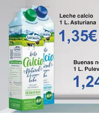 Spar La Palma Leche calcio 1 L. Asturiana oferta