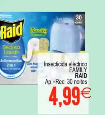 Insecticida eléctrico FAMILY RAID