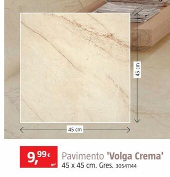 Bauhaus Pavimento 'volga crema' oferta