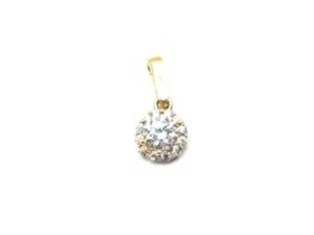 Cash Converters Colgante oro 18k con circonita oferta