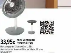 Cadena88 Mini ventilador oferta