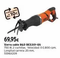 Cadena88 Sierra sable oferta