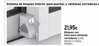 Cadena88 Ventana corredera blanco oferta