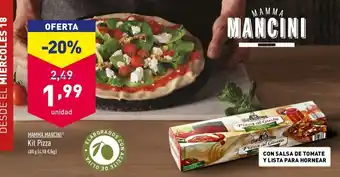 ALDI Mamma Mancini Kit Pizza 400g oferta