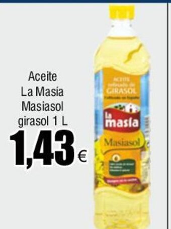 FROIZ Aceite La Masía Masiasol girasol 1 L oferta
