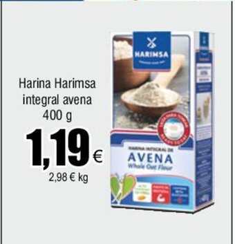 FROIZ Harina Harimsa integral avena 400 g oferta