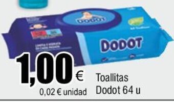 FROIZ Toallitas Dodot 64 u oferta