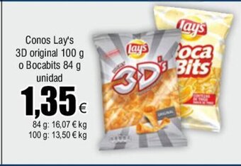 FROIZ Conos Lay's 3D original 100 g o Bocabits 84 g unidad oferta
