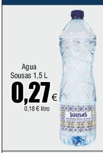 FROIZ Agua Sousas 1,5 L oferta