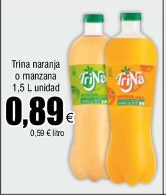 FROIZ Trina naranja o manzana 1,5 L unidad oferta