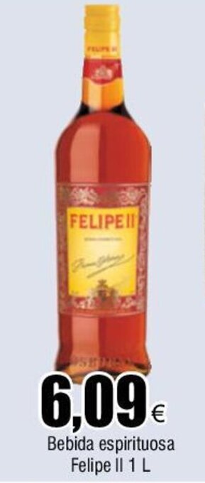 FROIZ Bebida espirituosa Felipe II 1 L oferta