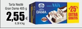 FROIZ Tarta Nestlé Gran Dama 405 g oferta