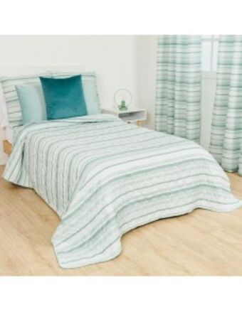 Tramas+ Colcha bouti raya bonnie verde frances oferta