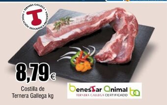 FROIZ Costilla de Ternera Gallega kg oferta