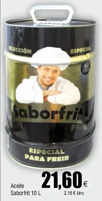 FROIZ Aceite Saborfrit 10 L oferta