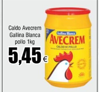 FROIZ Caldo Avecrem Gallina Blanca pollo 1kg oferta