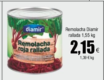 FROIZ Remolacha Diamir rallada 1,55 kg oferta