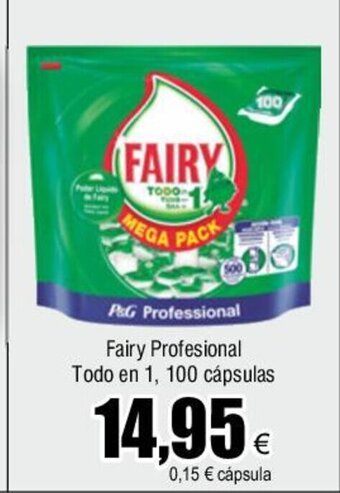 FROIZ Fairy Profesional Todo en 1, 100 cápsulas oferta