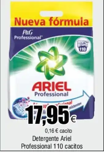 FROIZ Detergente Ariel Professional 110 cacitos oferta