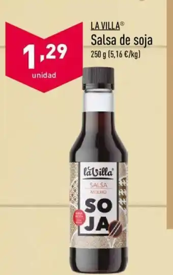 ALDI La Villa Salsa de soja 250g oferta