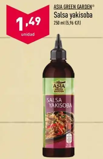 ALDI Asia Green Garden Salsa yakisoba 250 ml oferta
