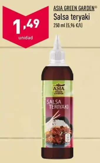 ALDI Asia Green Garden Salsa teryaki 250 ml oferta
