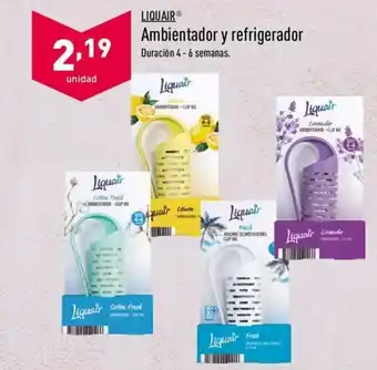 ALDI Liquair Ambientador y refrigerador oferta