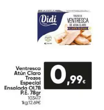 Family Cash Ventresca Atún Claro oferta